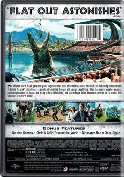 Mundo Jurásico En Dvd Original 1
