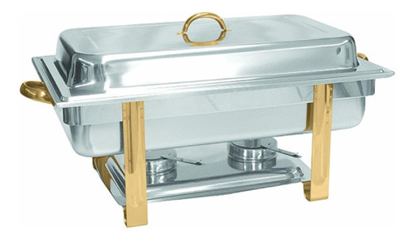 Tiger Chef Juego De Buffet De Platos De Rozadura - Chafers Y 1