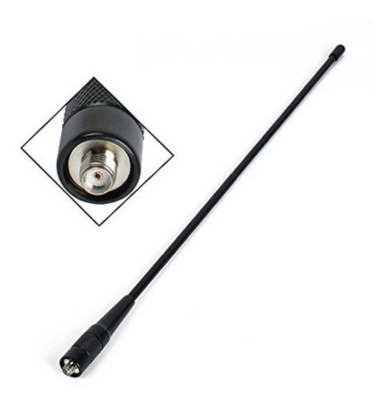 Antena De Radio Hys-771n Sma Hembra 15,6 Pulgadas Whip Vhf / 1