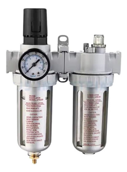 Filtro Regulador Y Lubricador De Aire 1/4 Compresor Neumatic 0