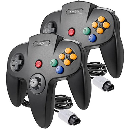 [versión Usb] Controlador Clásico N64, Saffun N64 Con Cable 0