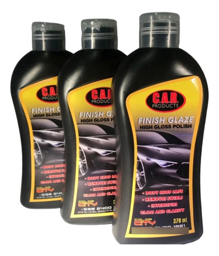 Liquido Finish Glaze Reduce Rayas Auto + Brillo .x370ml P34 0