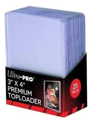 Pack De 10 Toploaders Ultra Pro Para Cartas Coleccionables 0