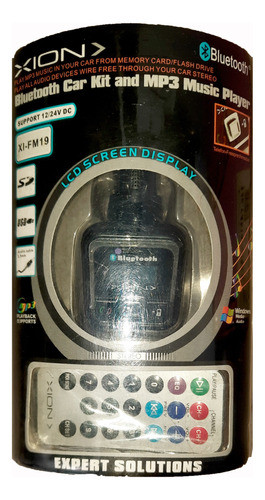 Kit Reproductor Bluetooth Mp3 Manos Libres Para Auto Xion 1