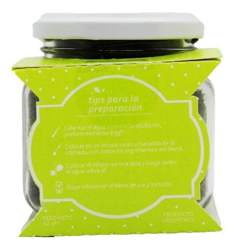 Té En Hebras Citrus Green Frasco X50 Gr - Lovely 1