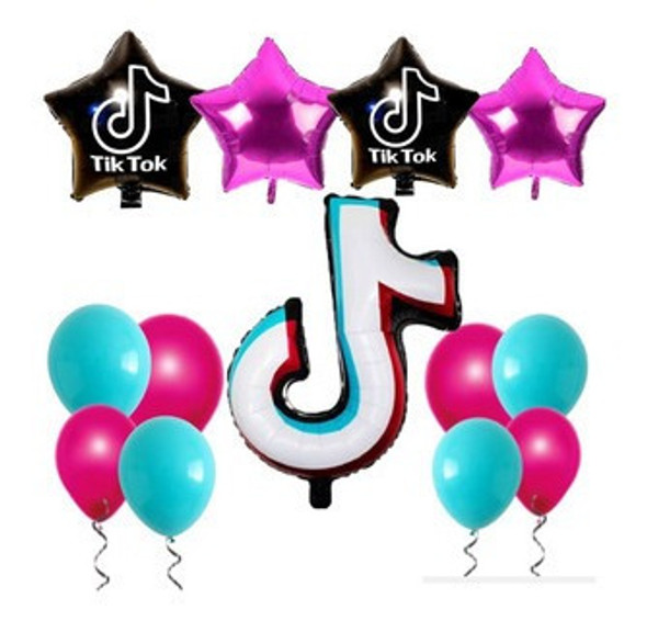 Kit Globos Tik Tok X 13 Oferton 0