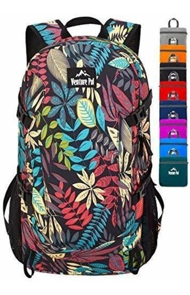 Mochila 40 L Para Senderismo, Trekking - Hoja Negra A4. 0