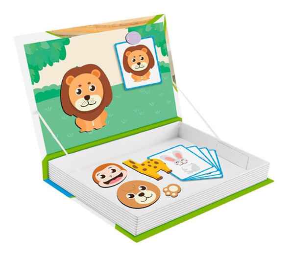 Magnestic Didacta Animales Con 34 Imanes Y 8 Tarjetas Loi 1