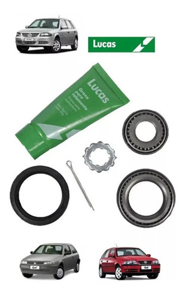Kit Rulemanes Trasero Rueda Vw Gol Amazon Corsa Celta Monza 1