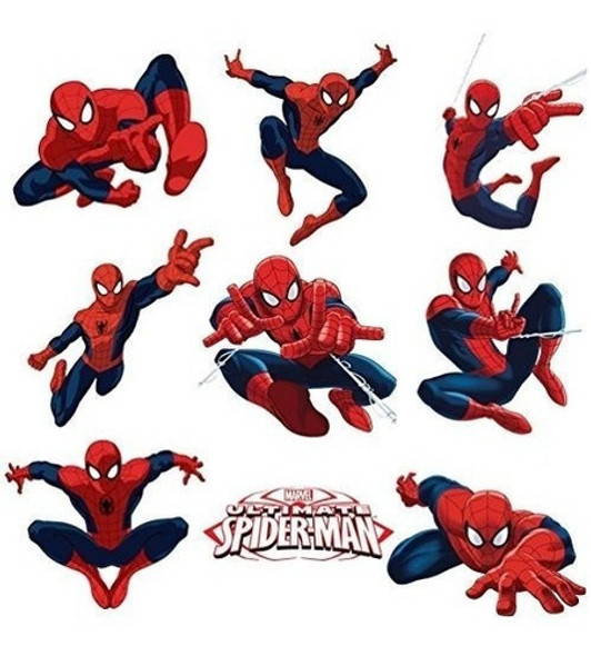Spiderman Sticker Pack Para Decorar La Pared De La Habitacir 0