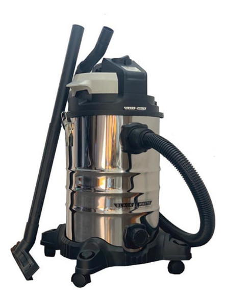 Aspiradora B&w Ac.inox 1200w 30l Seco Humedo - Ynter 1