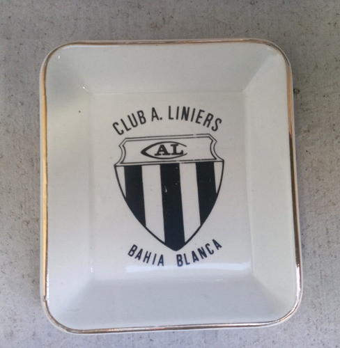 Futbol Club A Liniers Bahia Blanca Despojador Porcelana 1