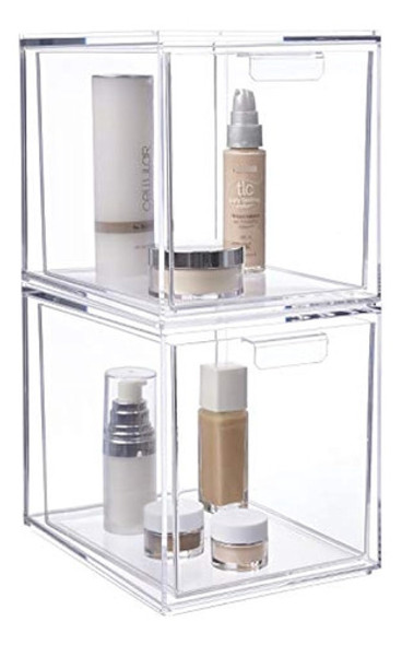 Cajones Organizadores De Cosméticos Apilables Audrey De Stor 0