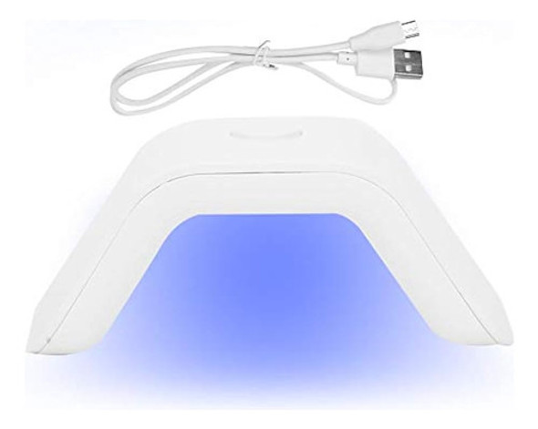 Lámpara De Uñas Uv, Lámpara Uv De Un Solo Dedo De 52 W, Mini 0