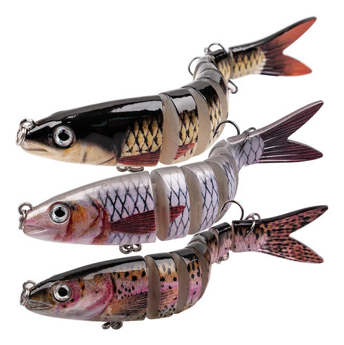 Señuelos Pesca Superficie Agua Dulce Set De 3. 0