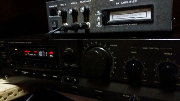 Sintoamplificador Technics. Sa Gx 130 1