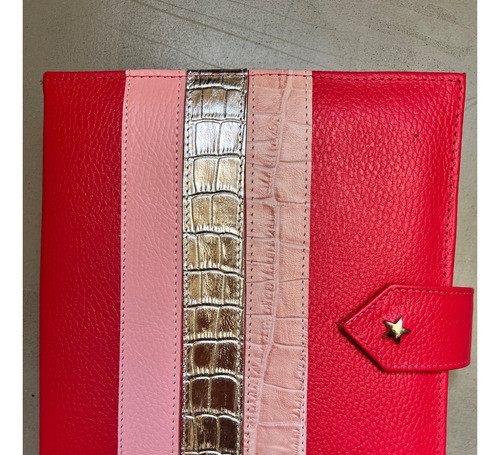 Agenda De Cuero Dream Fucsia Rep N8 Excelente Diva Addict 0