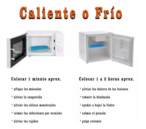 Almohadilla Pump Gel - Gel Frio Calor Mini 15x15 1