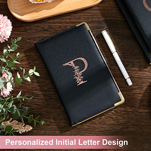 Porta Cuenta De Servicio De Mesa Cuero Negro + Llavero P 1