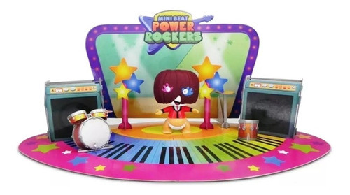 Mini Beat Power Rockers Escenario De Rock De Fuzz - Lanús 1