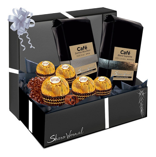Caja De Regalos Café Gourmet Colombia Sharo Wernal Bombones 0