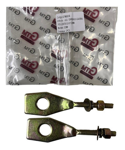 Jgo Tensores Rueda Tras. Moto Max110/125 Ojo 12mm. Gtm00830 0