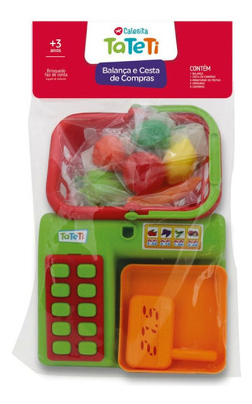 Balanza De Compras Calesita Juguete Didactico + Accesorios 1