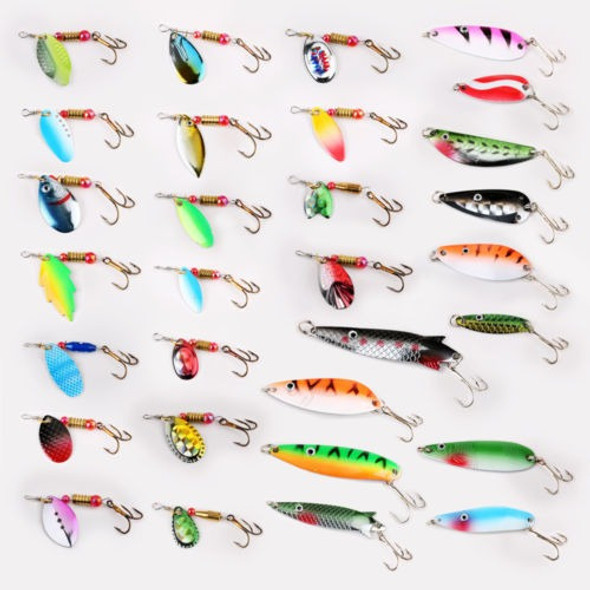Muchas Clases De 30pcs De Pesca Señuelos Anzuelos Crankbaits 0
