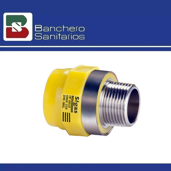 Transición Macho Sigas Thermofusion 32 X 1 1