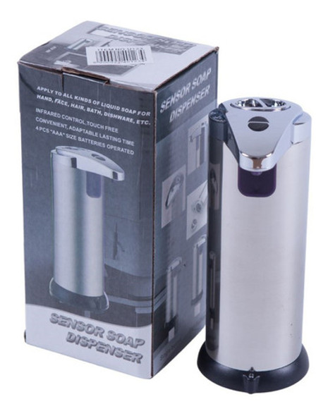 Dispensador Acero Jabon/alcohol/shampoo C/sensor A Pila  19x 0 Dispensador Acero Jabon/alcohol/shampoo C/sensor A Pila  19x 0