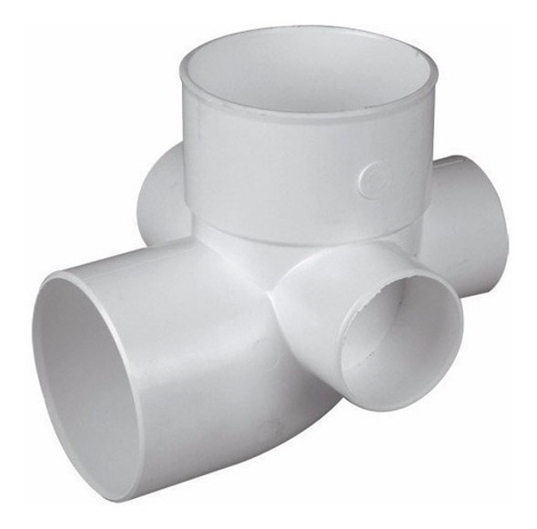 Codo Pvc 90º Mh 110 Mm Con 3 Acometidas 63 Mm / Pared Gruesa 0 Codo Pvc 90º Mh 110 Mm Con 3 Acometidas 63 Mm / Pared Gruesa 0