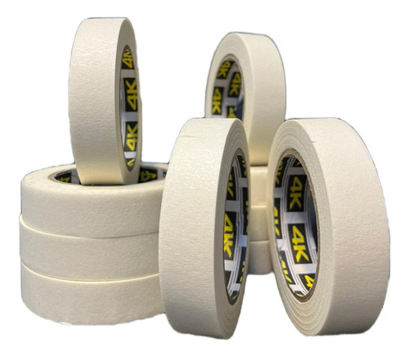 Cinta De Papel / Enmascarar 18 Mm X 50 Metros - Pack 3 U. 1