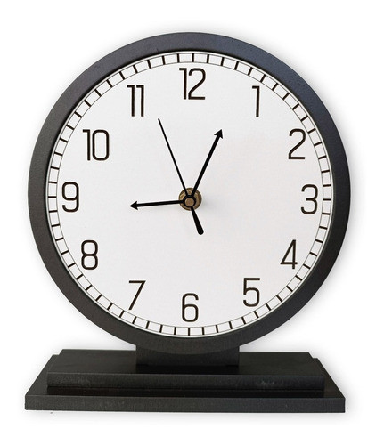 Reloj Escritorio, Mesa, En Madera, Viena, Somos Fabricantes 0