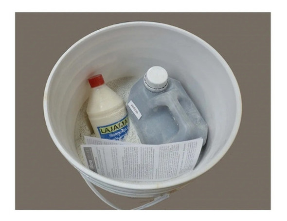 Kit Microcemento + Hidrolaca Pisos 22 Kg Lajamax - 1
