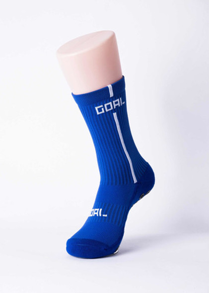 Medias Antideslizantes Deportivas Goal Azul 1