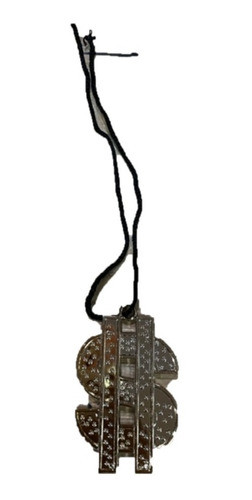 Colgante Signo Pesos Dorado 0