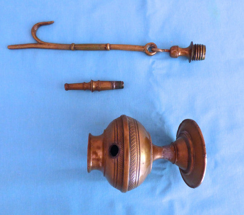 Antigua Lampara De Kerosene O Aceite Marroqui 1
