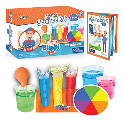Blippi My First Science: Kit De Ciencias Con Experimentos De 0