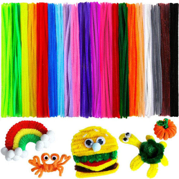 Conjunto De 200 Limpiapipas De 20 Colores Para Arte 0