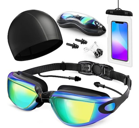 Juego De Gafas De Natación 6 En 1, Gafas De 0 Juego De Gafas De Natación 6 En 1, Gafas De 0