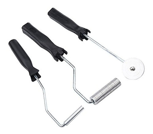 3 Unids / Set De Aleacion De Aluminio Fibra De Vidrio Burbu 0