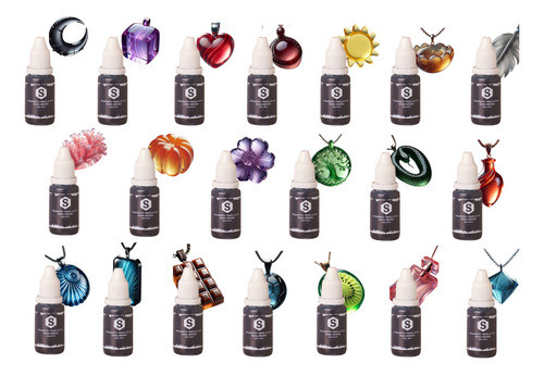 Combo 20 Pigmentos Traslucidos Para Resinas Epoxi 0