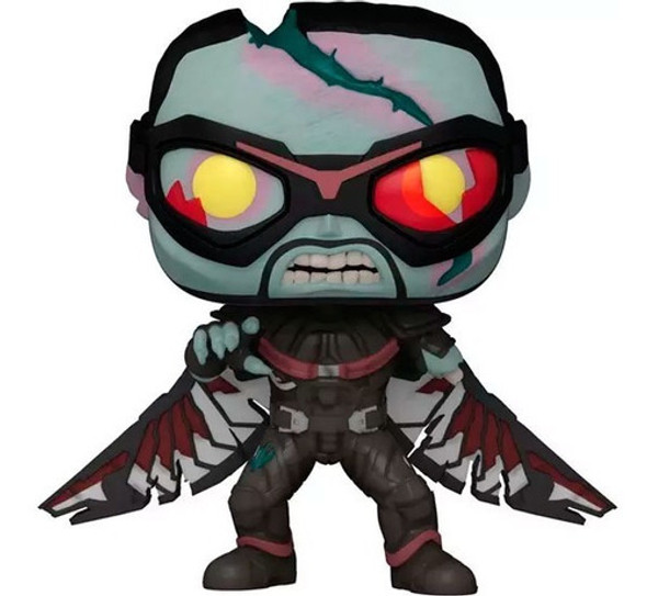 Funko Pop What If - Zombie Falcon 57377 At 1 Funko Pop What If - Zombie Falcon 57377 At 1