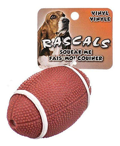 Juguete Para Perros De Fútbol De Vinilo Rascals, 4 Pulgadas, 0