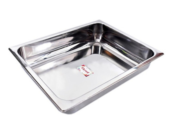 Asadera Rectangular Carol, Acero Inoxidable, Grande, 12552 0