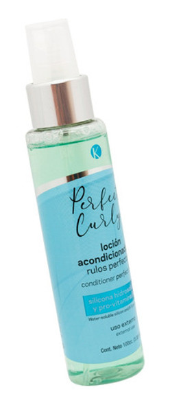 Kleno Perfect Curly Loción Acondicionadora Rulos Pelo 6c 1