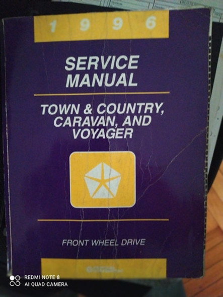 Manual De Servicio Chrysler Town, Caravan, Voyager Impreso 0