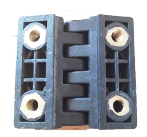 Bisagra Plastica 48 Mm Fijación Tuerca Inyectada M6 Piaz 1