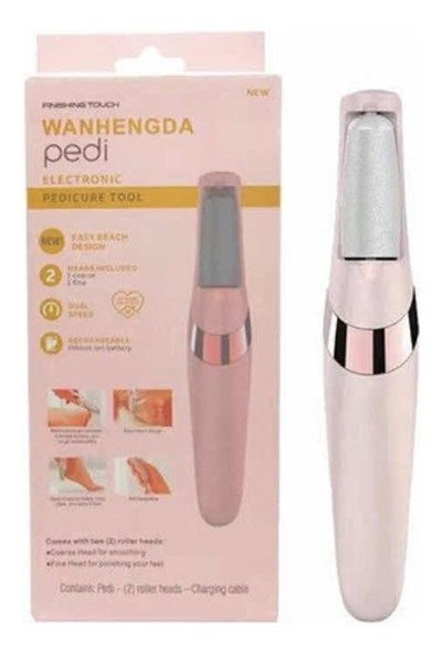 Lima Exfoliador Para Pies Removedor Saca Callos Eléctrico 0 Lima Exfoliador Para Pies Removedor Saca Callos Eléctrico 0