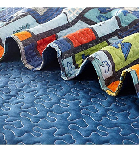 ~? Ropa De Cama Dorada, Colcha De Tamaño Completo Para Niños 1